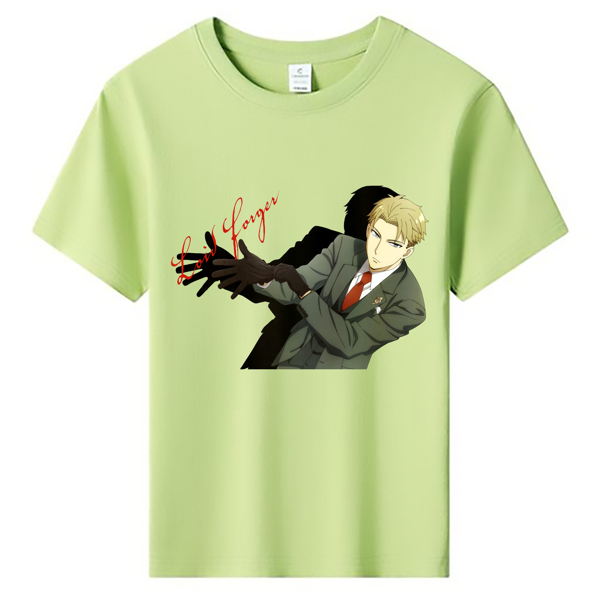 （画像用） SPY×FAMILY间谍家家酒 綿100％キッズTシャツ（フロントプリント）